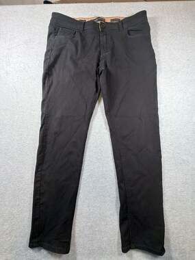 Nick Danger Men's Slim Fit Built For Comfort Black Pants Size 36x32